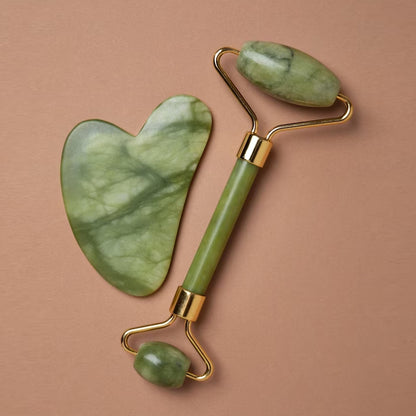 AOXILY Healing Crystal Jade Roller for Face Roller Massager Gua Sha Facial Tools Aoxily CHN, Inc. All Rights Reserved.