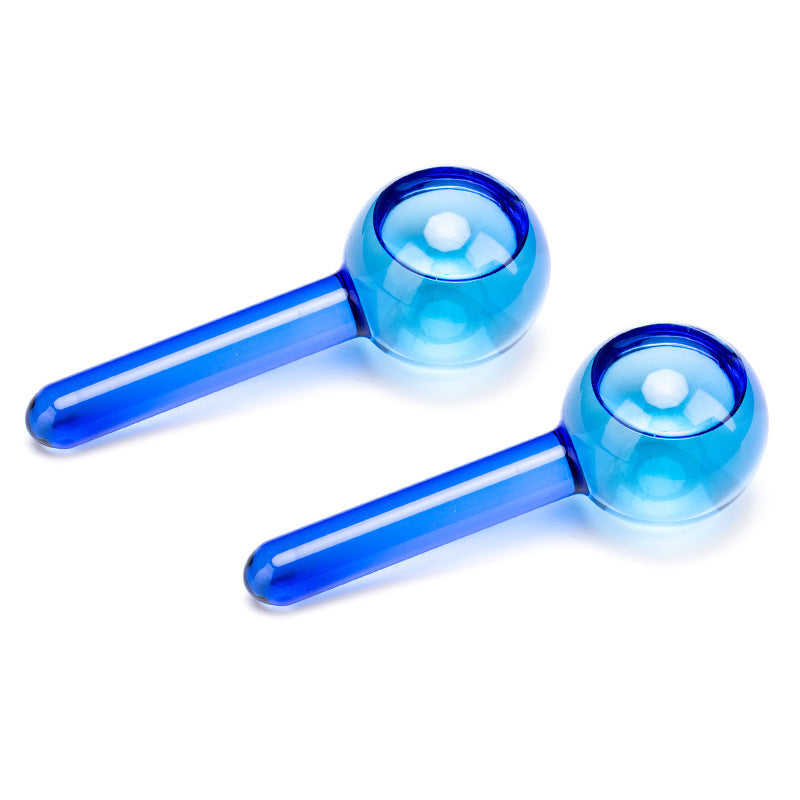 ☺ Aoxily Beauty Ice Globes for Facials - 2 Cooling Ice Roller Balls for Face Massage & Skin Care Spa Aoxily CHN, Inc. All Rights Reserved.