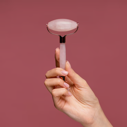Aoxily Rose Quartz Facial Roller Aoxily CHN, Inc. All Rights Reserved.
