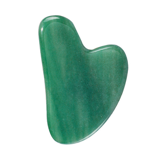 Aventurine Jade Gua Sha Facial Tool Aoxily CHN, Inc. All Rights Reserved.