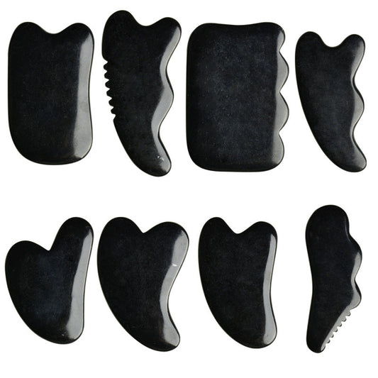 Black Obsidian Face and Body Gua Sha Aoxily CHN, Inc. All Rights Reserved.