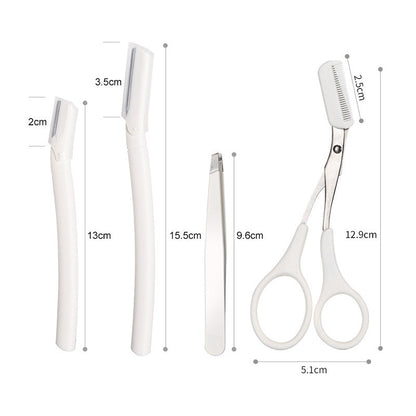 Eyebrow Kit, Multipurpose Exfoliating Dermaplaning Tool Face kits for Women Girl Aoxily CHN, Inc. All Rights Reserved.
